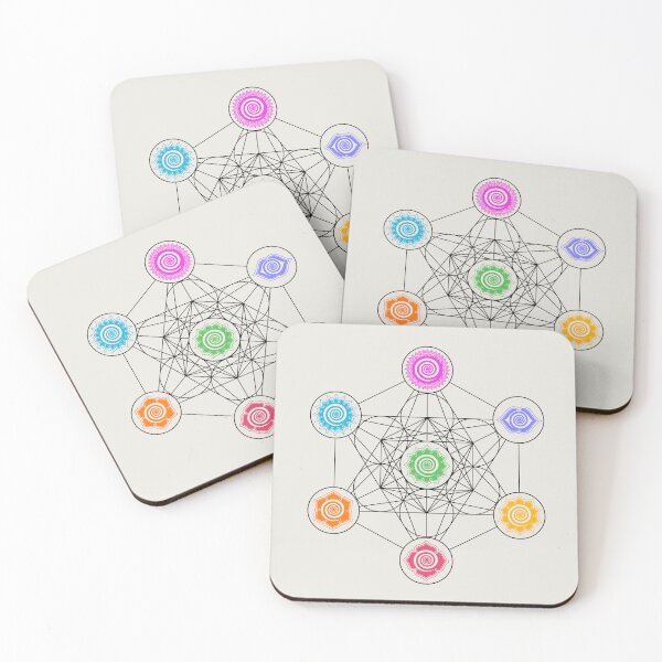 Item preview, Metatrons Cube, Chakras, Sacred Geometry, Cosmic Energy Centers designed and sold by nitty-gritty.