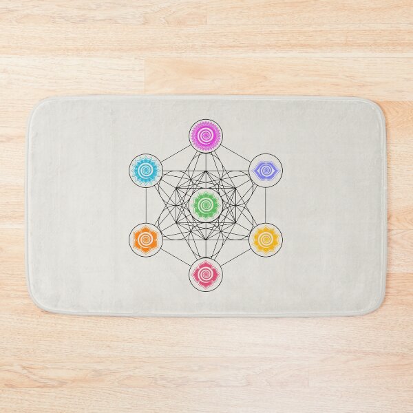 Item preview, Metatrons Cube, Chakras, Sacred Geometry, Cosmic Energy Centers designed and sold by nitty-gritty.