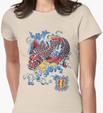 Koi t-shirt Women's Fitted T-Shirt