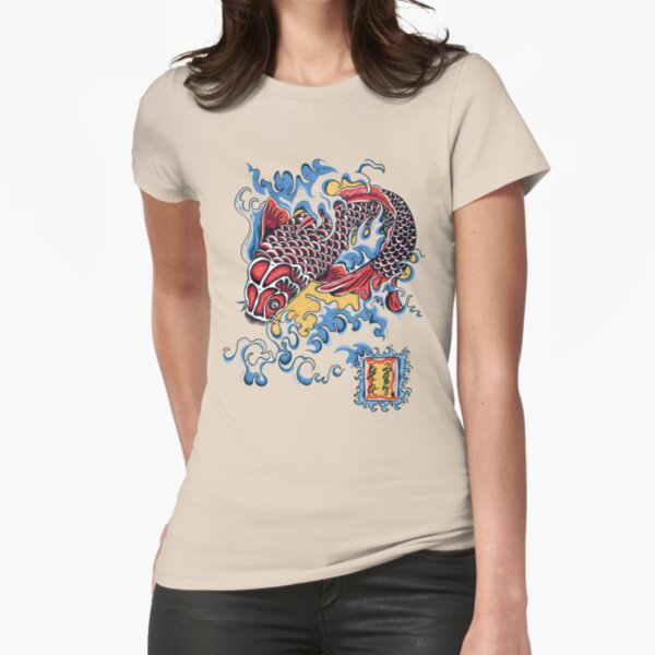 Koi t-shirt Fitted T-Shirt