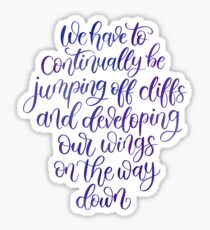 Kurt Vonnegut Quote Sticker