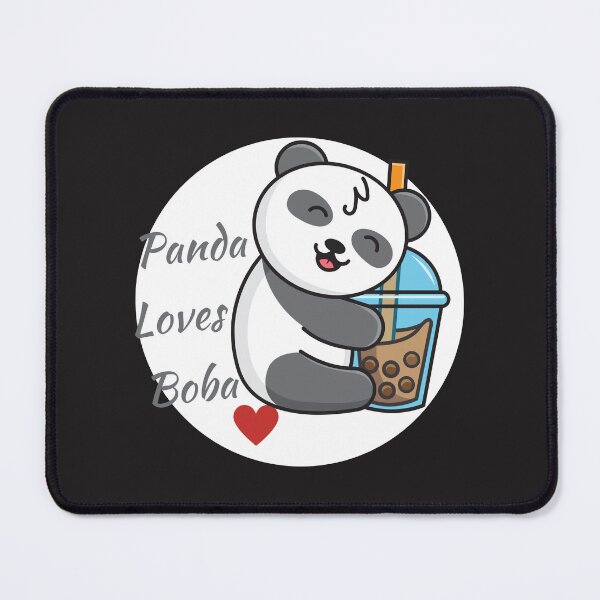 Item preview, Boba Lover - Happy Panda designed and sold by SleepyTimeTales.
