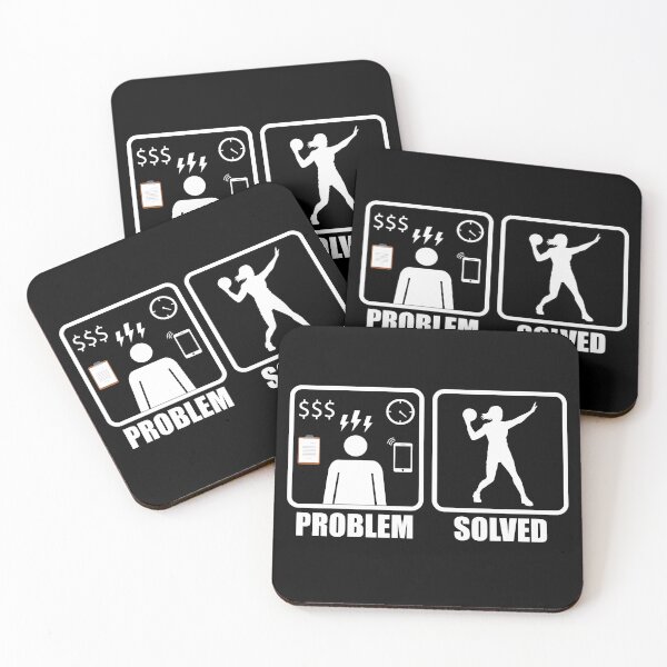 Item preview, Problem Solved with Netball designed and sold by TendyTees.