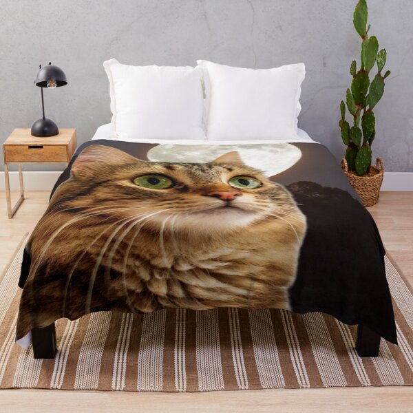 Item preview, Surreal photos with giant cats looking at the moon. Catzilla. Photoshop design of giant surreal cats in the city designed and sold by EMIPRINCESS.