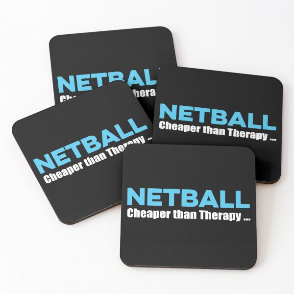 Item preview, Netball Cheaper than Therapy designed and sold by TendyTees.