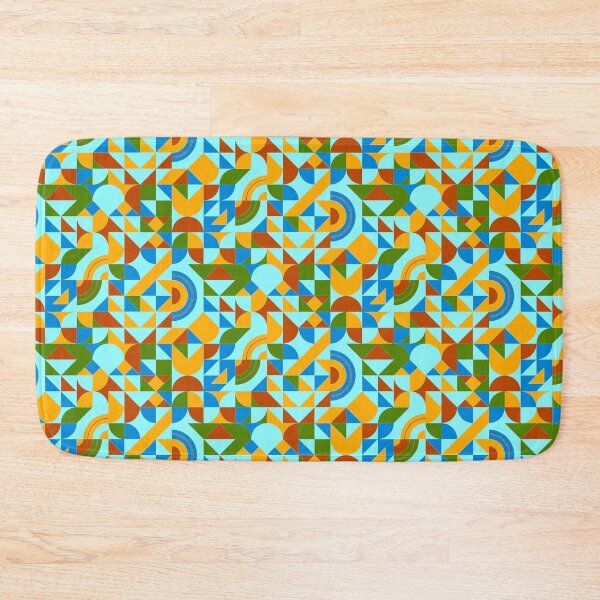 Item preview, geometric colorful patterns conceptual Art - Abstract Neo Geo graphic design designed and sold by Design Repo.