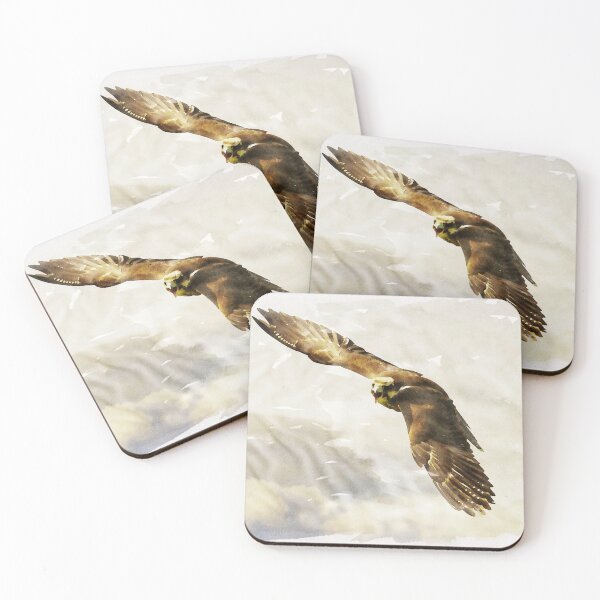 Item preview, Great Bald Eagle Flying to Freedom / Watercolor Art  designed and sold by Naumovski.
