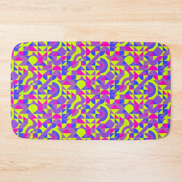 Item preview, geometric colorful patterns conceptual Art - Abstract Neo Geo graphic design designed and sold by Design Repo.