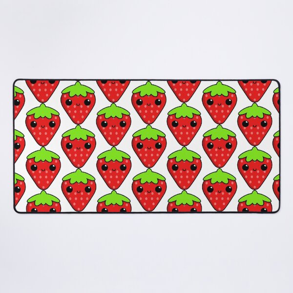 Item preview, Kawaii strawberry designed and sold by kawaiiplaze.