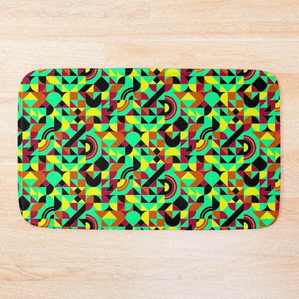 Item preview, geometric colorful patterns conceptual Art - Abstract Neo Geo graphic design designed and sold by Design Repo.