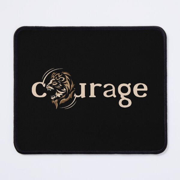 Item preview, Courage courage with lion symbol designed and sold by AndreMi.