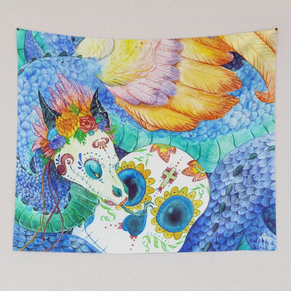 Item preview, Sugar Skull Dragon designed and sold by FyreLyte.