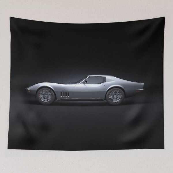 Item preview, Corvette C3 Stingray 1969 Cortez Silver designed and sold by autobiographics.