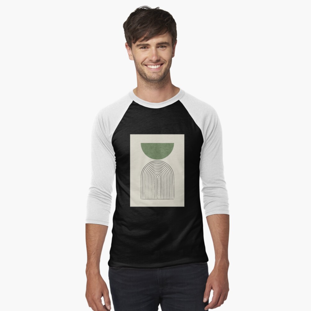 Item preview, Baseball ¾ Sleeve T-Shirt designed and sold by moonlightprint.