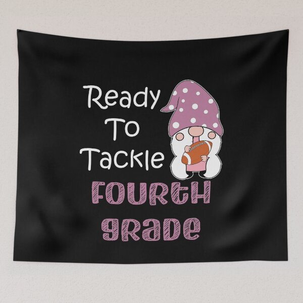 Item preview, ready to tackle fourth grade designed and sold by Zakaria-4.