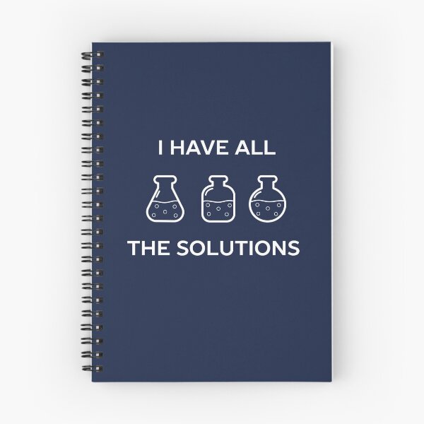 Item preview, Chemistry Solutions Science Teacher Pun designed and sold by happinessinatee.