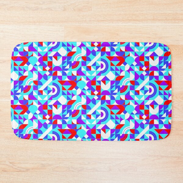 Item preview, geometric colorful patterns conceptual Art - Abstract Neo Geo graphic design designed and sold by Design Repo.