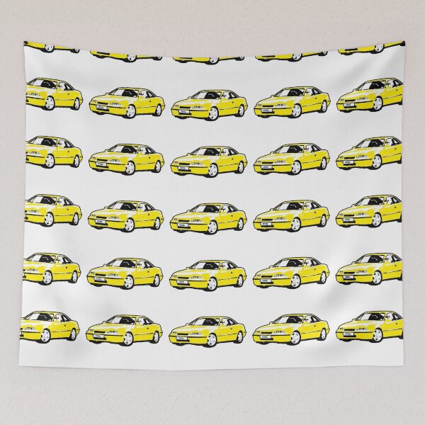 Item preview, Yellow 90s Coupe designed and sold by CoolRide.