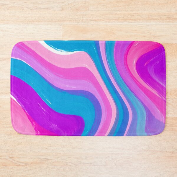 Item preview, Pink, Lilac, Blue and Purple Tones Marble Pattern designed and sold by theprintedclub.