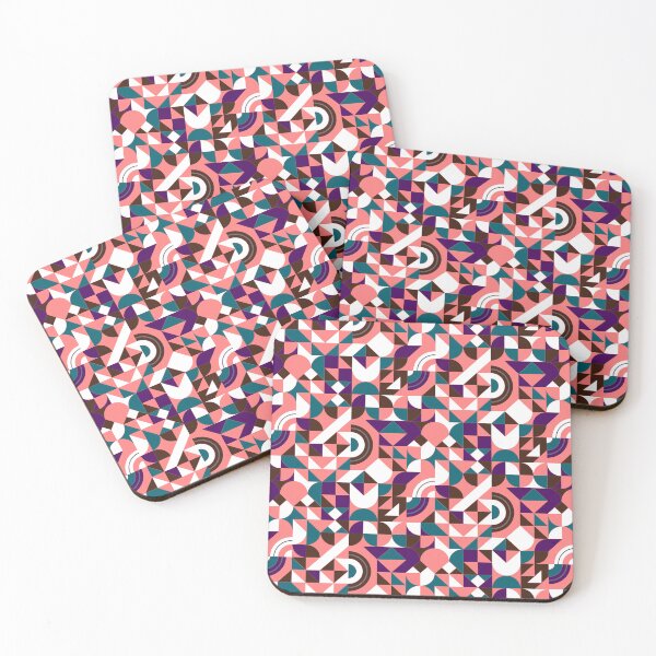 Item preview, geometric colorful patterns conceptual Art - Abstract Neo Geo graphic design designed and sold by Design Repo.