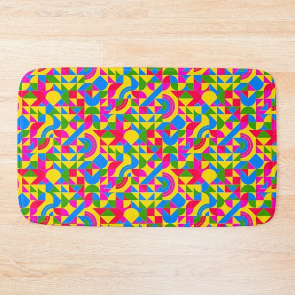 Item preview, geometric colorful patterns conceptual Art - Abstract Neo Geo graphic design designed and sold by Design Repo.
