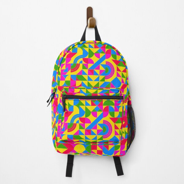 Item preview, geometric colorful patterns conceptual Art - Abstract Neo Geo graphic design designed and sold by Design Repo.