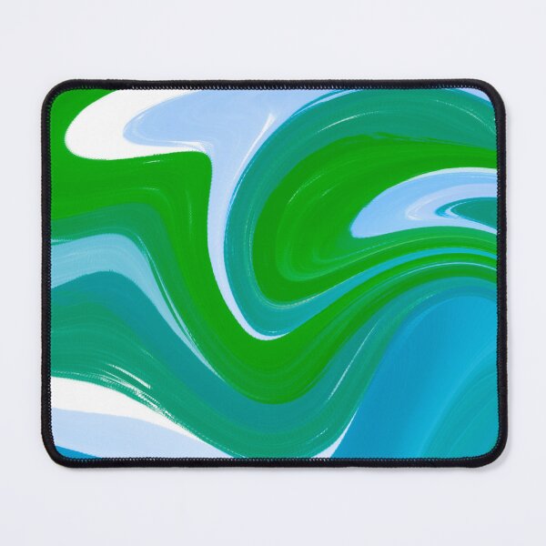 Item preview, Blue, Green and White Marble Pattern designed and sold by theprintedclub.