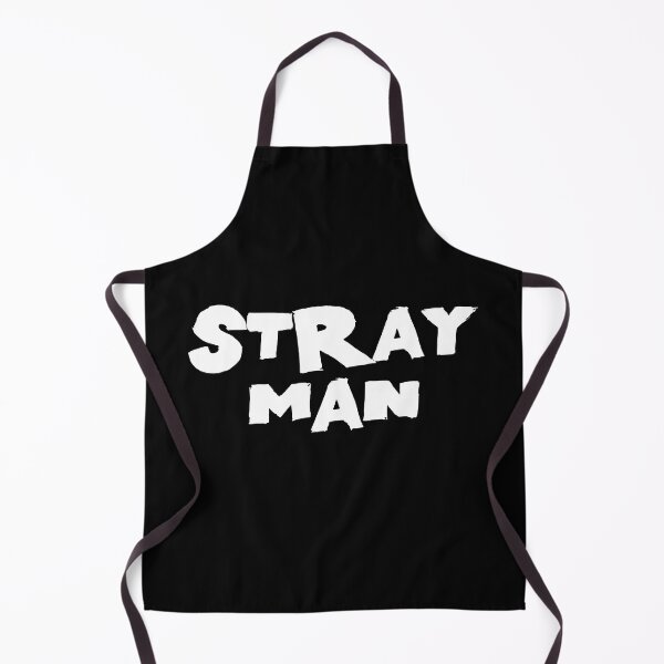 Aperçu de l'œuvre Stray Man texte monochrome noir créée et vendue par Meepuruproject.