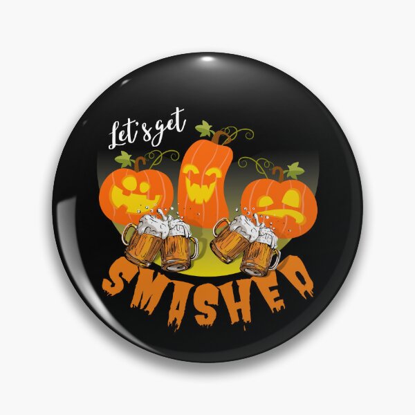 Item preview, Let's get smashed, funny drinking halloween design designed and sold by reka88.
