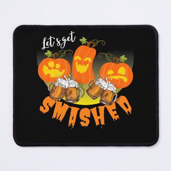 Item preview, Let's get smashed, funny drinking halloween design designed and sold by reka88.