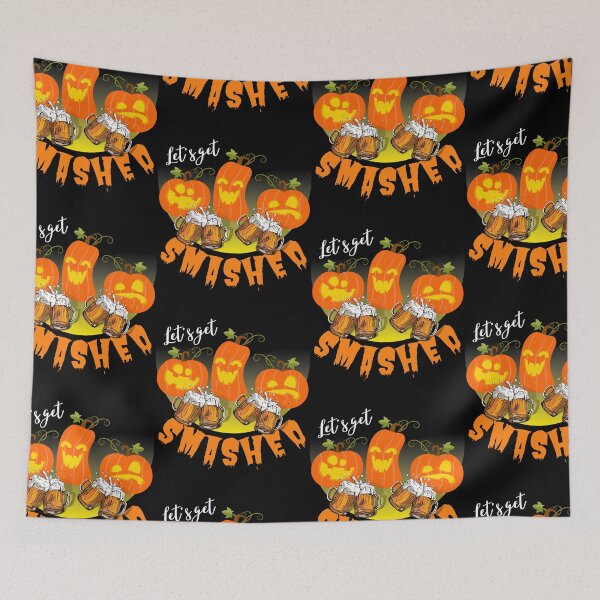 Item preview, Let's get smashed, funny drinking halloween design designed and sold by reka88.
