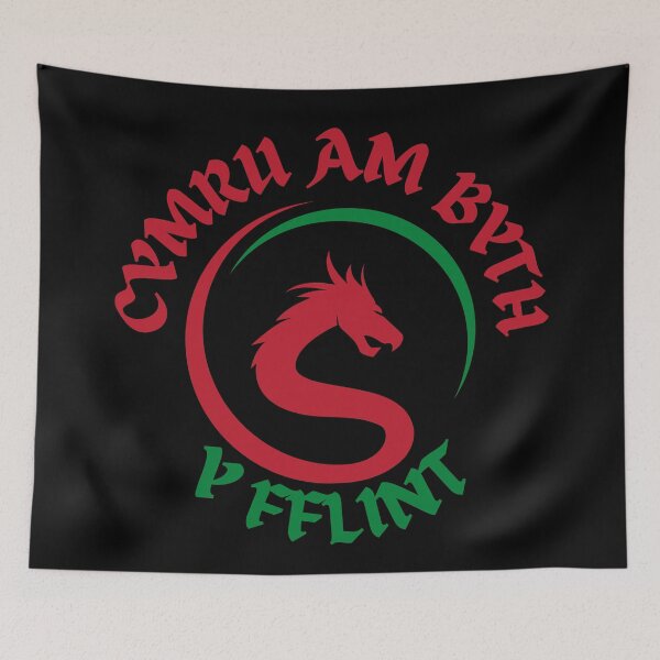 Item preview, Cymru am byth -  Y Fflint - Wales for ever - Flint designed and sold by TheVarc.