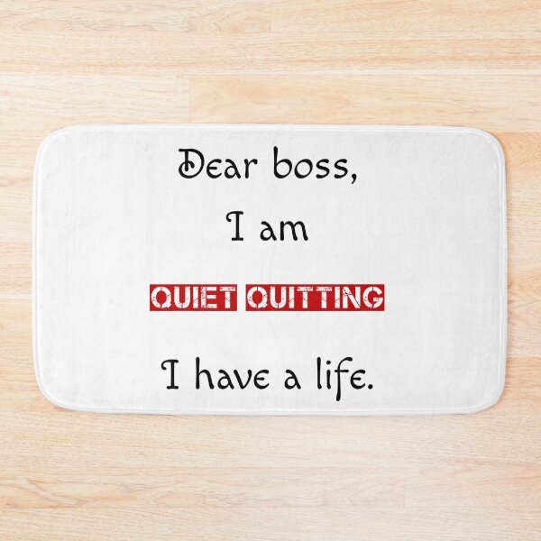 Item preview, Quiet Quitting. Setting boundaries at work designed and sold by Rebel-Design.