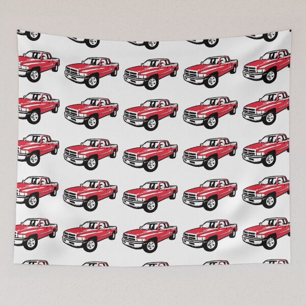 Item preview, Red 90s DR Truck designed and sold by CoolRide.