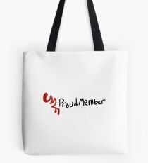 Bolsa de tela Eddsworld- miembro orgulloso del Ejército Rojo