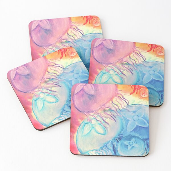 Item preview, Multi-Color Moon Jelly Explosion designed and sold by PaintedPuffer.