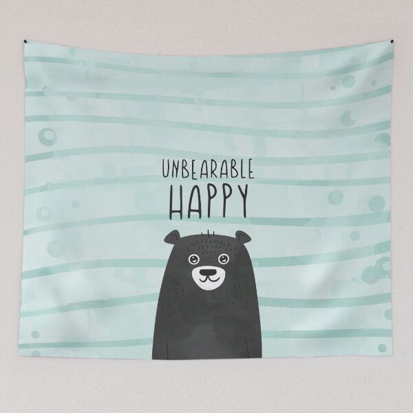 Item preview, Unbearable Happy designed and sold by printapix.