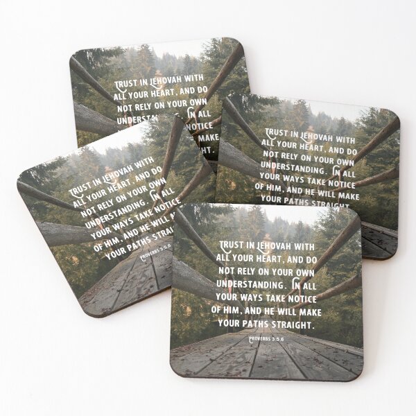 Item preview, Proverbs 3:5,6 designed and sold by Paper Bee Gift Shop.