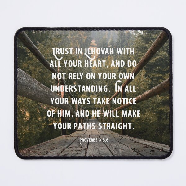 Item preview, Proverbs 3:5,6 designed and sold by Paper Bee Gift Shop.