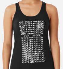 Camiseta con espalda nadadora ¿Qué hay de nuevo, Pussycat?