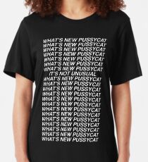 Was gibt es Neues, Pussycat? Slim Fit T-Shirt