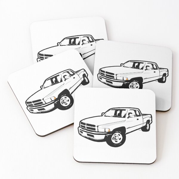 Item preview, White 90s DR Truck designed and sold by CoolRide.