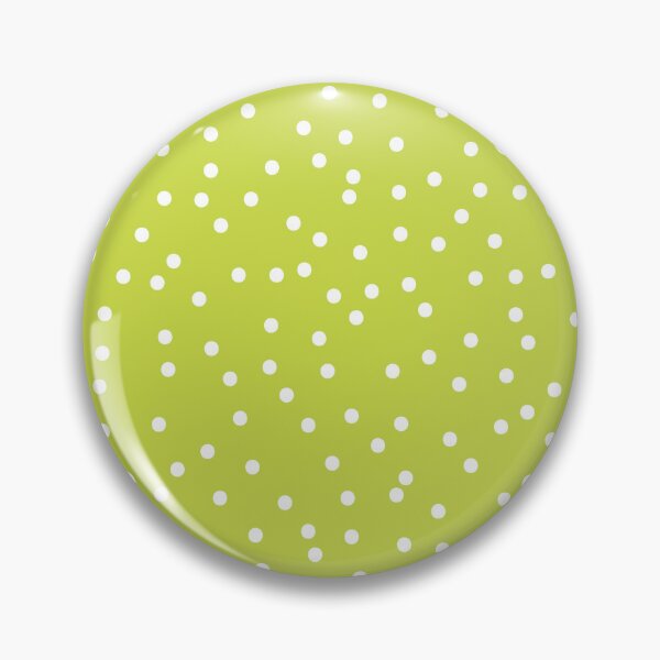 Item preview, Green background with white polka dots designed and sold by badgermark.