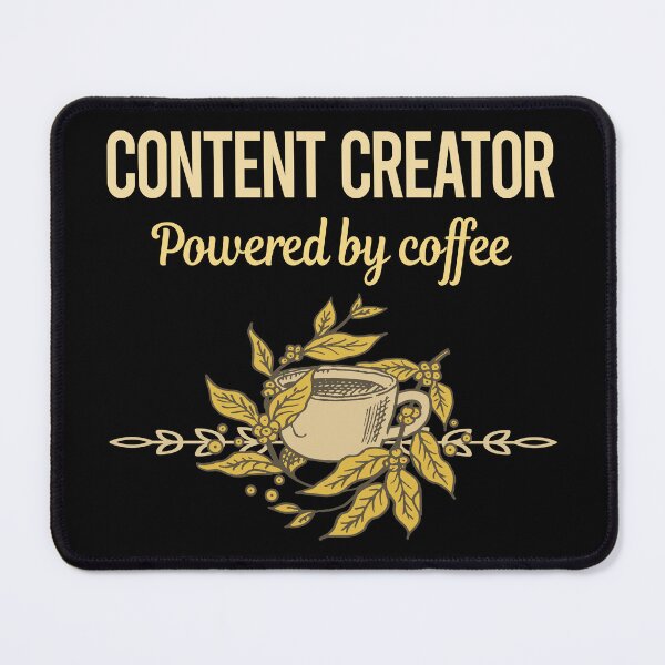 Item preview, Powered By Coffee Content Creator designed and sold by toniabrendaom.