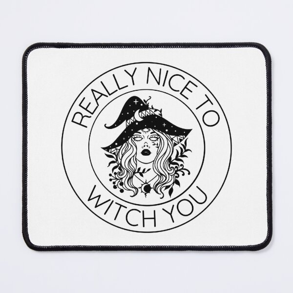 Item preview, Really nice to witch you! Halloween 2022 Cute witch pun design designed and sold by to-esu.