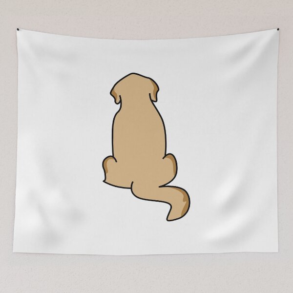 Item preview, My Bella retriever cartoon drawing designed and sold by Blondiabshop.