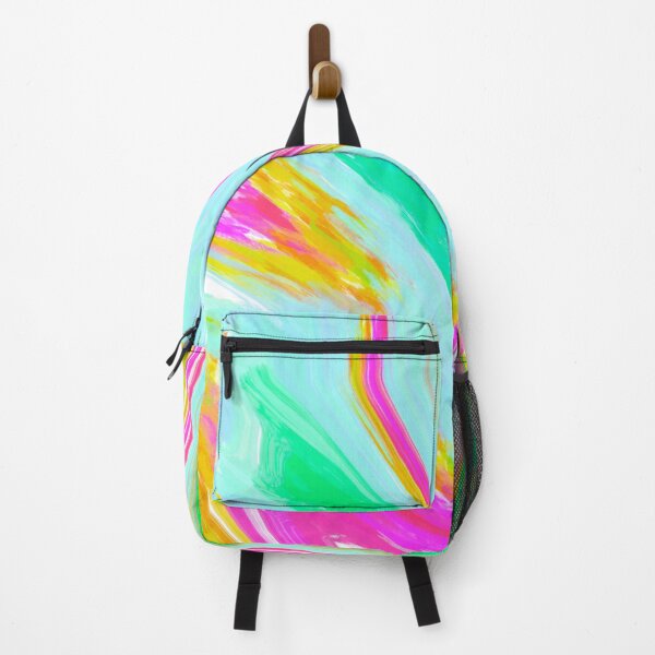 Item preview, Multicolor Pink, Mint Green, Blue, Yellow and White Marble Pattern Design designed and sold by theprintedclub.