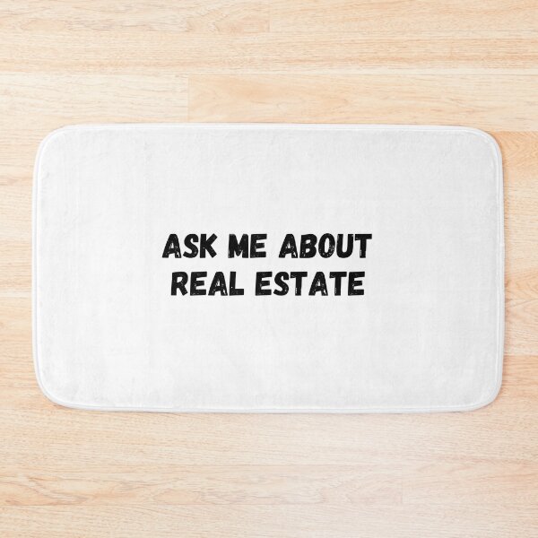 Item preview, Ask Me About Real Estate Fun Realtor Sayings designed and sold by anticagents.