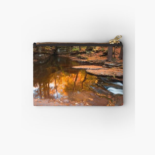 Item preview, Autumn Reflection At The Top of Adams Falls designed and sold by Gene Walls.
