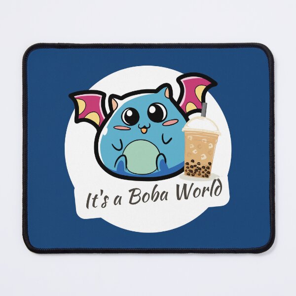 Item preview, Boba Lover Cute Creature designed and sold by SleepyTimeTales.